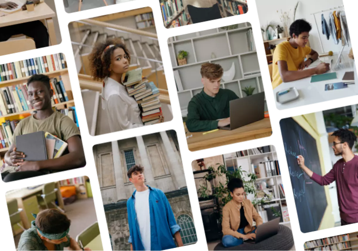 Étudiants prêts à prendre des cours particuliers